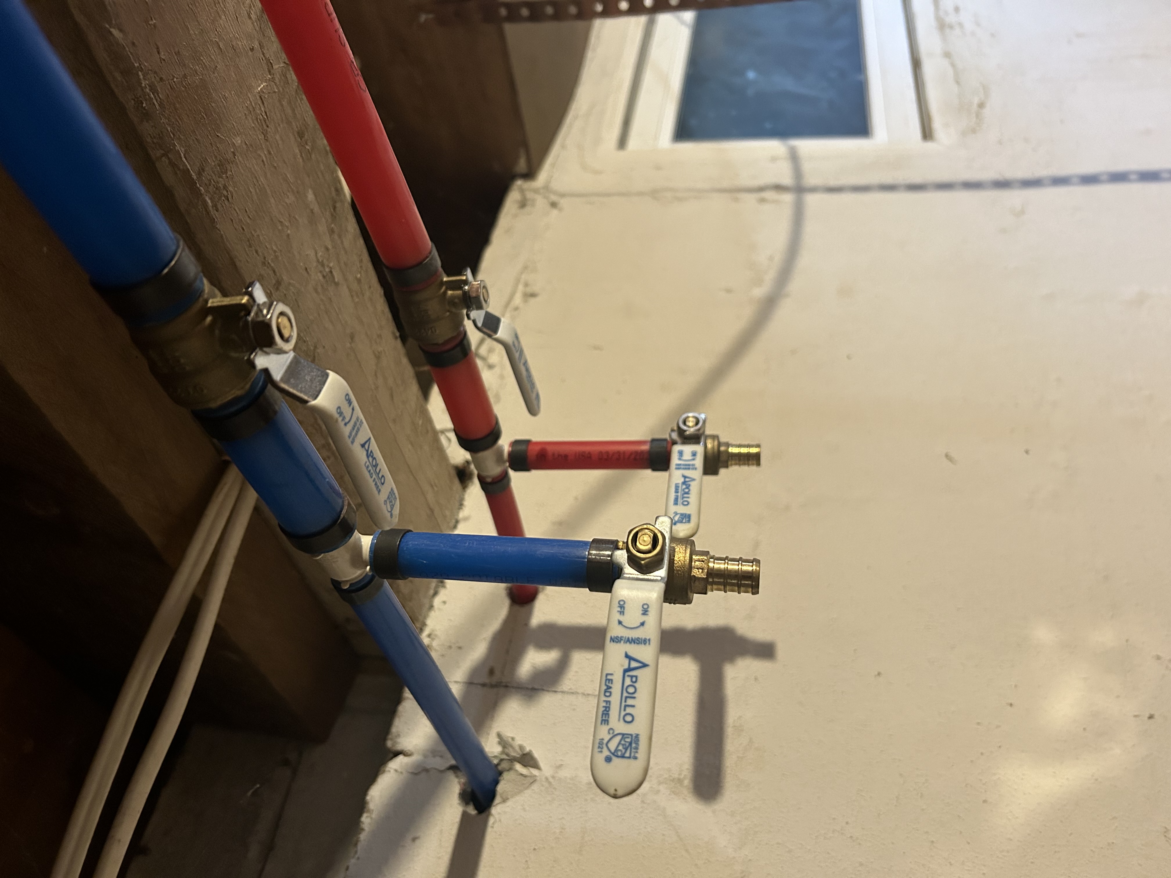 Frozen Water Line